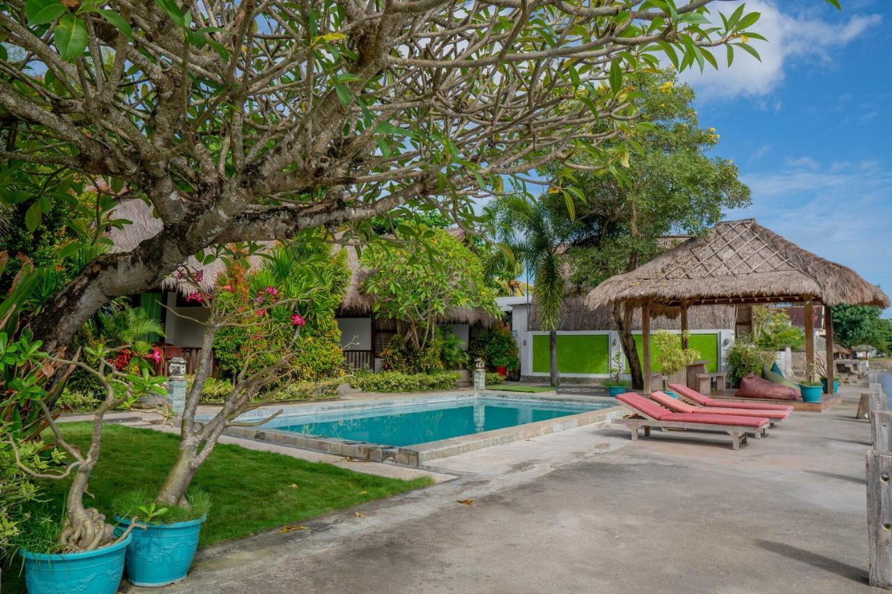 Krisna Bungalows And Restaurant Sekotong Exterior foto