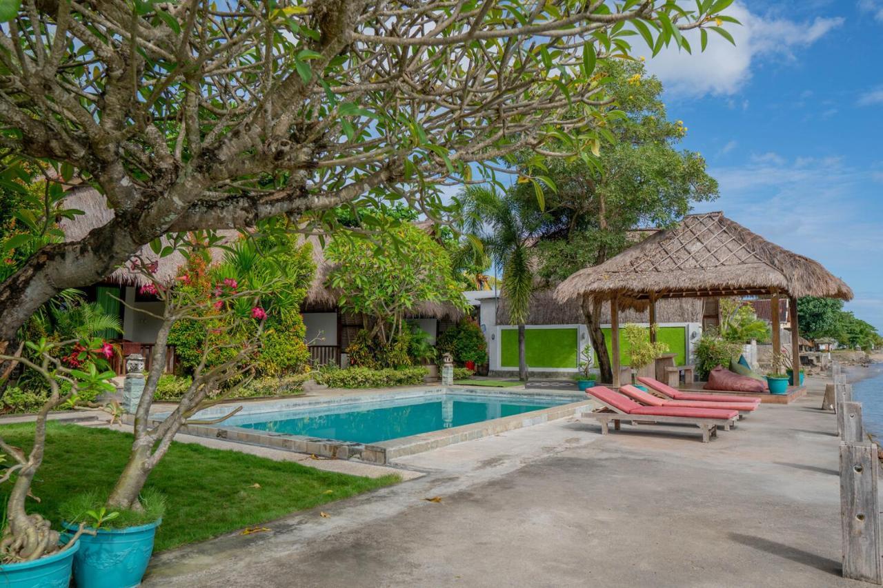 Krisna Bungalows And Restaurant Sekotong Exterior foto