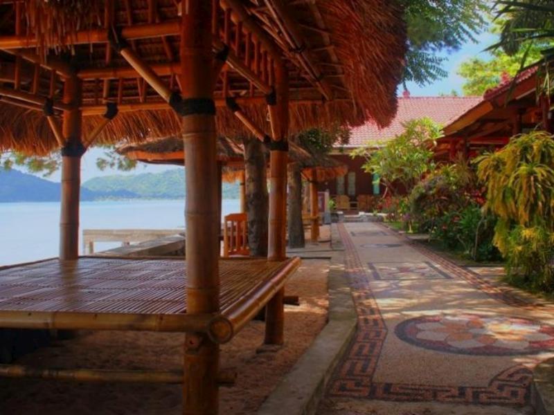 Krisna Bungalows And Restaurant Sekotong Exterior foto