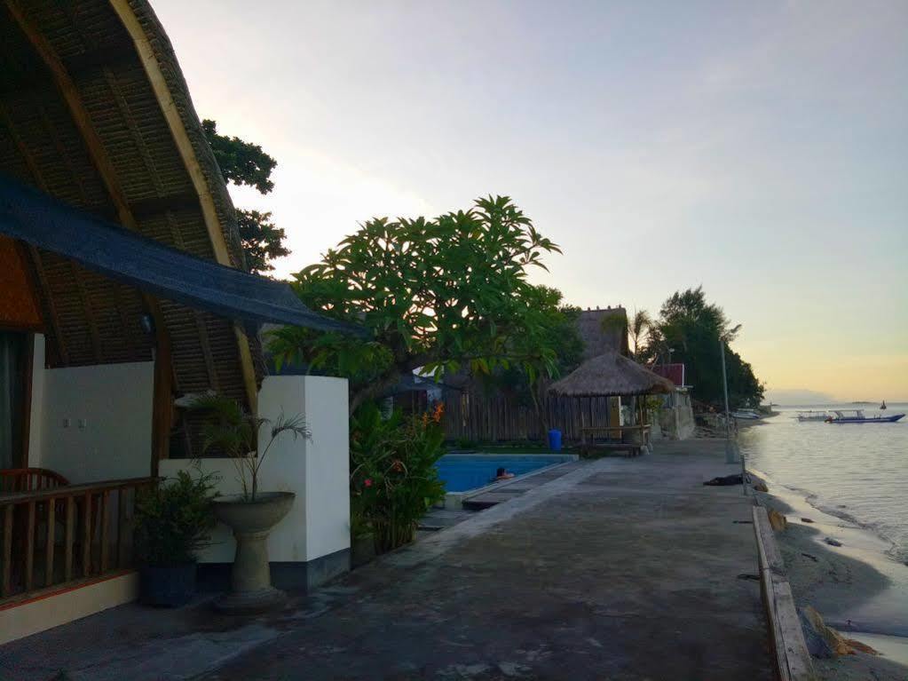 Krisna Bungalows And Restaurant Sekotong Exterior foto
